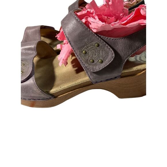 Dansko Purple Double Strap Sandals - Picture 6 of 13